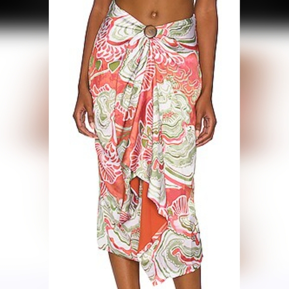 Andrea Iyamah Dresses & Skirts - Andrea lyamah Behati Skirt in Abstract Mushroom Print. Size M